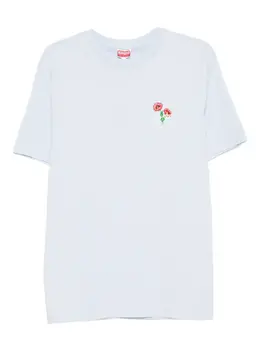 Kenzo: Футболка с цветочным принтом 