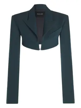 Mugler: Тёмный жакет 