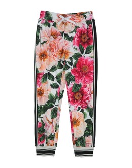 Dolce & Gabbana: Брюки с цветочным принтом 