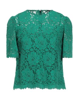 Dolce & Gabbana: Зелёный топ 