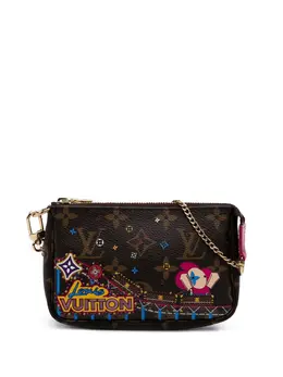 Louis Vuitton Pre-Owned: Коричневая сумка 