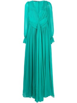 Alberta Ferretti: Шёлковое платье 