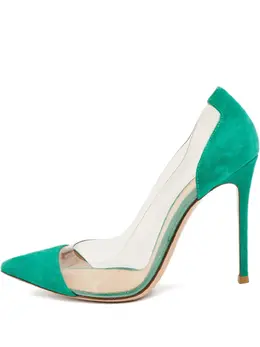 Gianvito Rossi: Зелёные туфли 