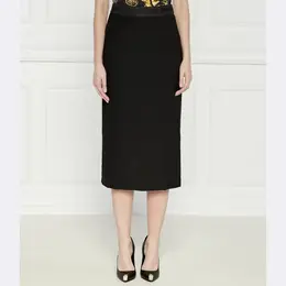 Versace: Чёрная юбка 