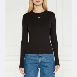 Tommy Hilfiger: Чёрный свитер 