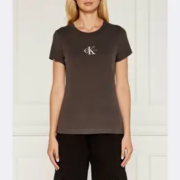 Calvin Klein: Обтягивающая футболка 