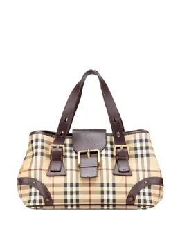 Burberry Pre-Owned: Коричневая сумка 