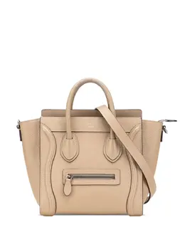 Céline Pre-Owned: Коричневая сумка-шоппер 