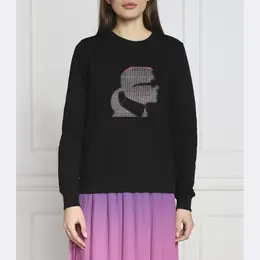 Karl Lagerfeld: Чёрная толстовка 