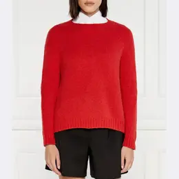 MaxMara: Красный свитер 