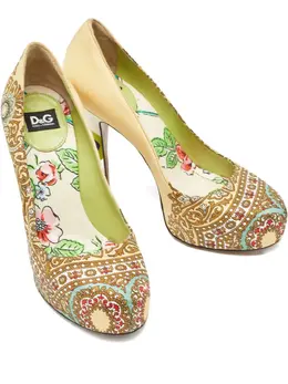 D&G: Бежевые туфли 
