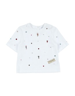 Dolce & Gabbana: Белая футболка 