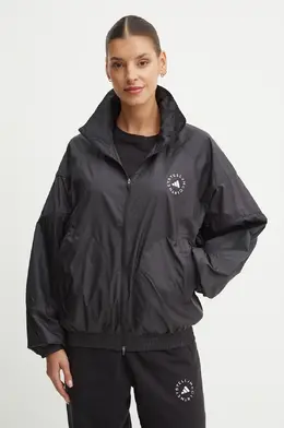 Adidas By Stella Mccartney: Чёрная куртка 