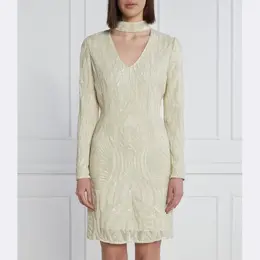 Marciano Guess: Бежевое платье 