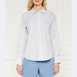 Tommy Hilfiger: Синяя рубашка 