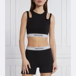 Tommy Hilfiger: Чёрный топ 