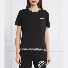 Moschino: Чёрная футболка 