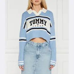 Tommy Hilfiger: Короткий свитер 