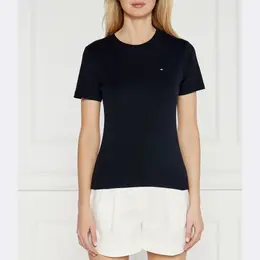 Tommy Hilfiger: Обтягивающая футболка 