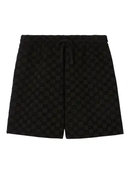 Gucci: Бархатные шорты 