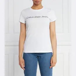 Calvin Klein: Обтягивающая футболка 