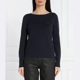 Tommy Hilfiger: Синий свитер 
