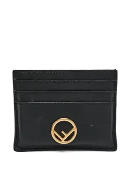 Fendi Pre-Owned: Чёрный картхолдер 