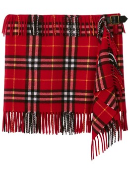 Burberry: Юбка в клетку 