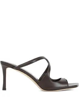 Jimmy Choo: Коричневые сандалии 