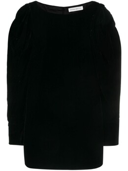 Nina Ricci: Бархатное платье 
