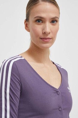 Adidas Originals: Фиолетовый свитшот 