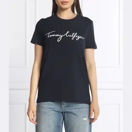 Tommy Hilfiger: Синяя футболка 