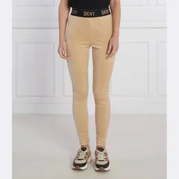 DKNY: Коричневые легинсы 