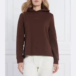 Calvin Klein: Коричневая толстовка 