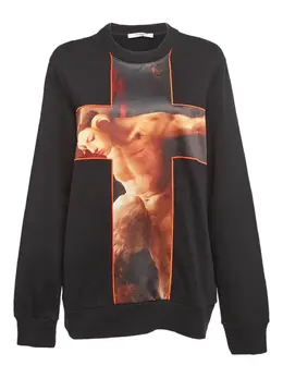 Givenchy Pre-Owned: Свитшот с принтом 