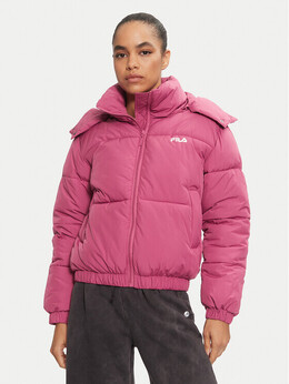 Fila: Розовый пуховик 