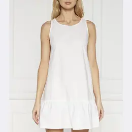 Armani Exchange: Белое платье 