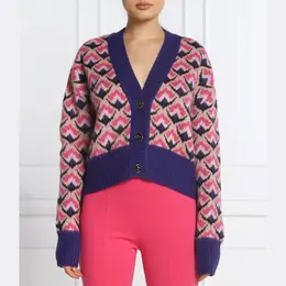 Pinko: Многоцветный кардиган 