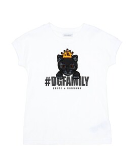 Dolce & Gabbana: Белая футболка 