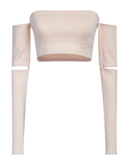 MM6 Maison Margiela: Светлый топ 