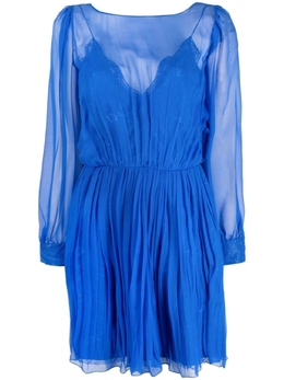 Alberta Ferretti: Шёлковое платье 