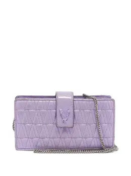 Versace Pre-Owned: Серебристый кошелёк 