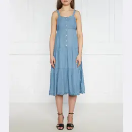 Pepe Jeans London: Синее платье 