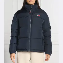 Tommy Hilfiger: Синий пуховик 