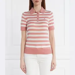 Tommy Hilfiger: Розовая рубашка 