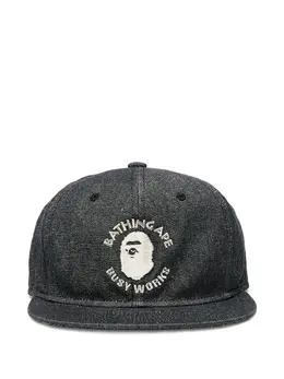 A BATHING APE®: Чёрная кепка 