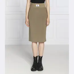 Calvin Klein: Зелёная юбка 