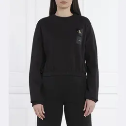 Calvin Klein: Короткий свитшот 