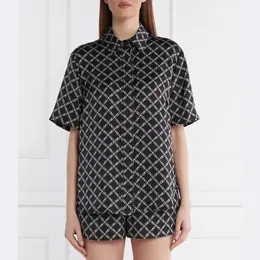 Michael Kors: Атласная рубашка 