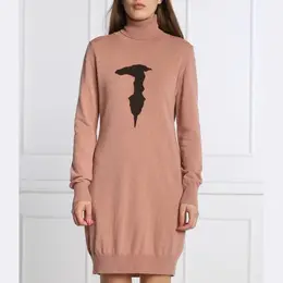 Trussardi: Кашемировое платье 